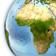 Image of the African continent on a globe
iStock